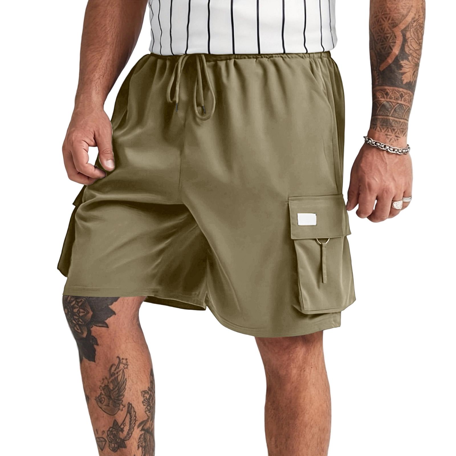 

Men s Lightweight And Breathable Large-sized Loose-fitting Shorts. Men s Stretch-waist Multi-pocket Sports And Casual Shorts. XXXXL