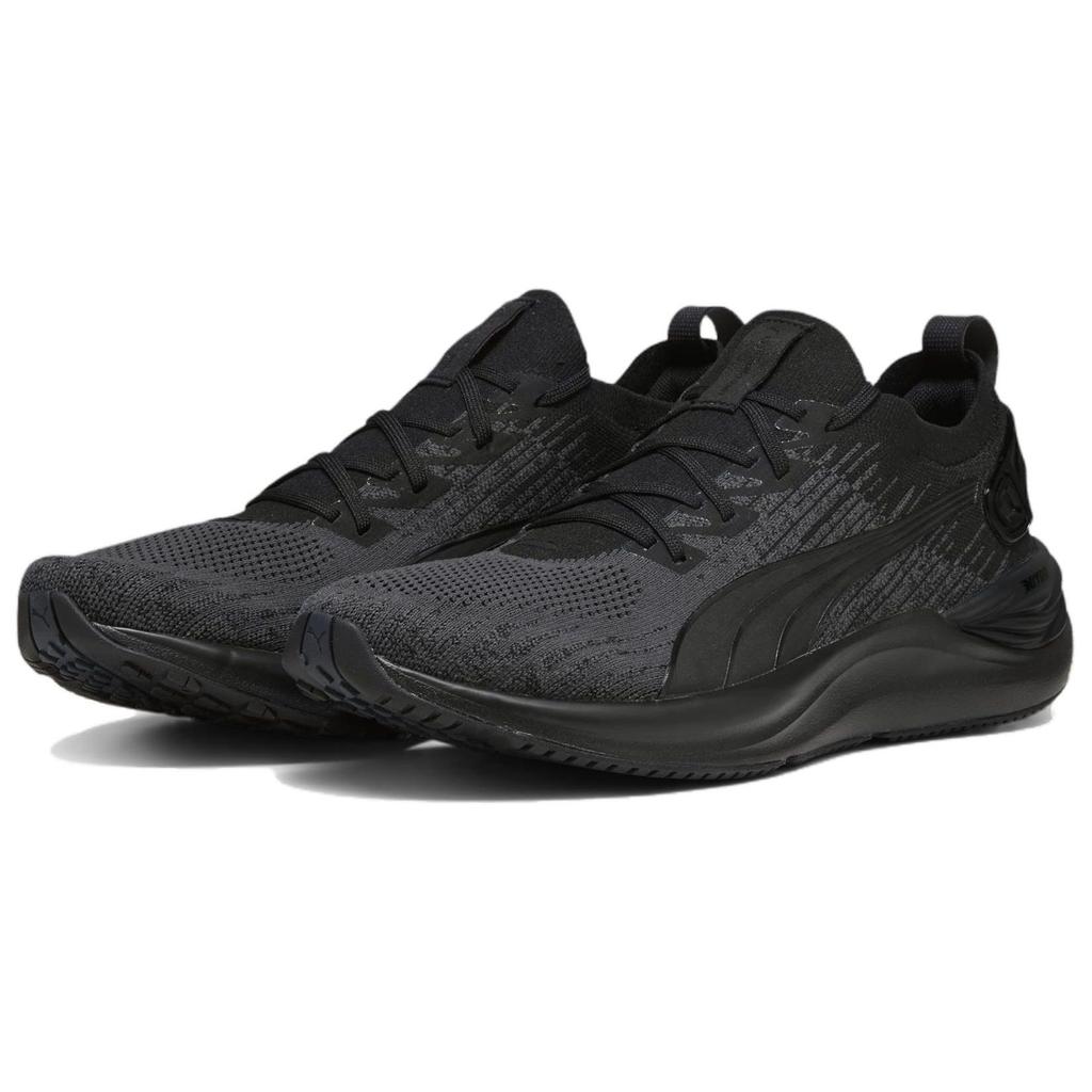 Puma Electrify Nitro 3 Knit Black Strong Grey Men Sneakers 379084-01