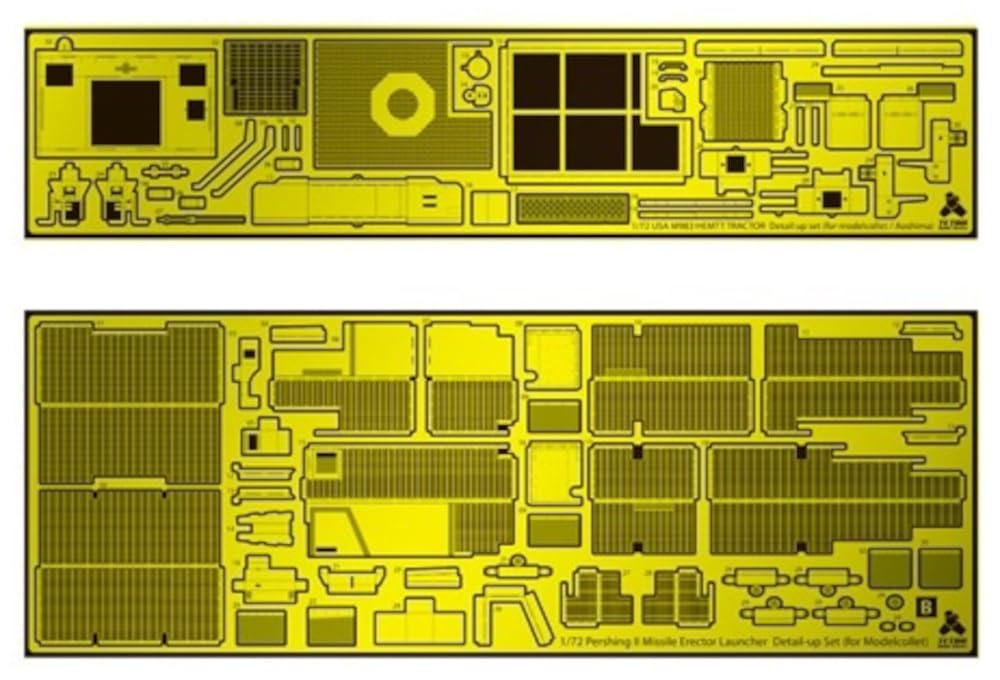 

Tetra Model ME Series M983 HEMTT Tractor and Pershing II Missile Erector Launcher Plastic Model Parts ME7207 1/72 (MC)