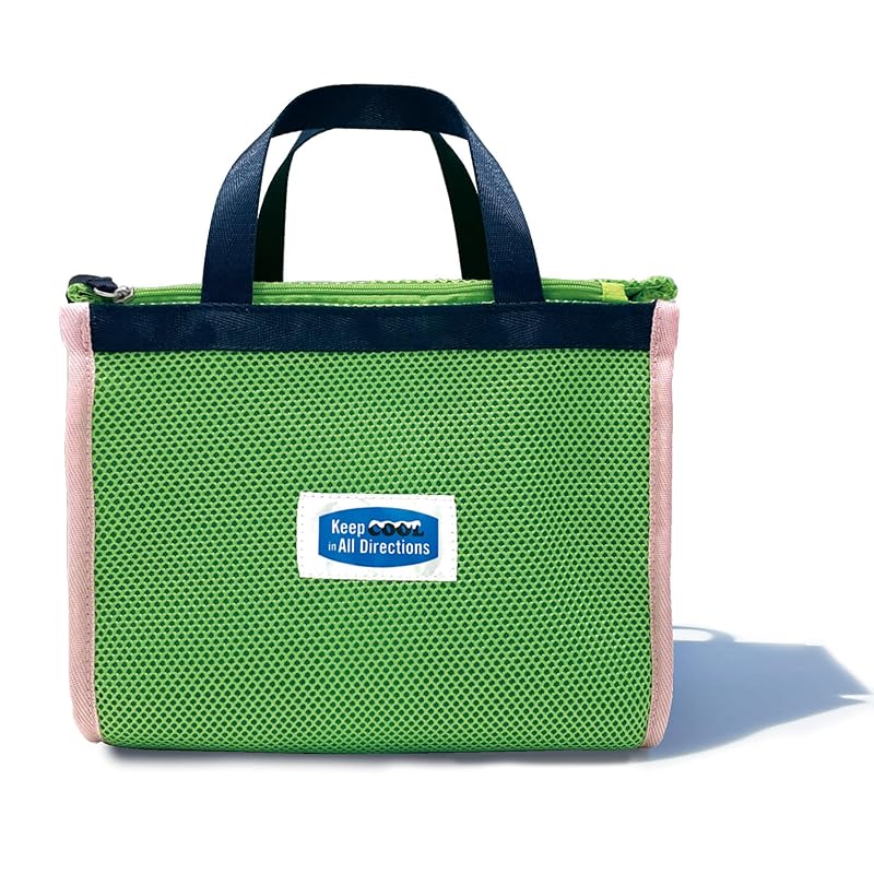 

[Root] 1159 With ice pack pocket Simple cold storage tote bag PT thermo keeper 6D cool (02 green)