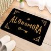 Alohomora Magic Key Welcome Mat Non-Slip Machine Washable Versatile for Living Room Bedroom Bathroom Home Decor Rug