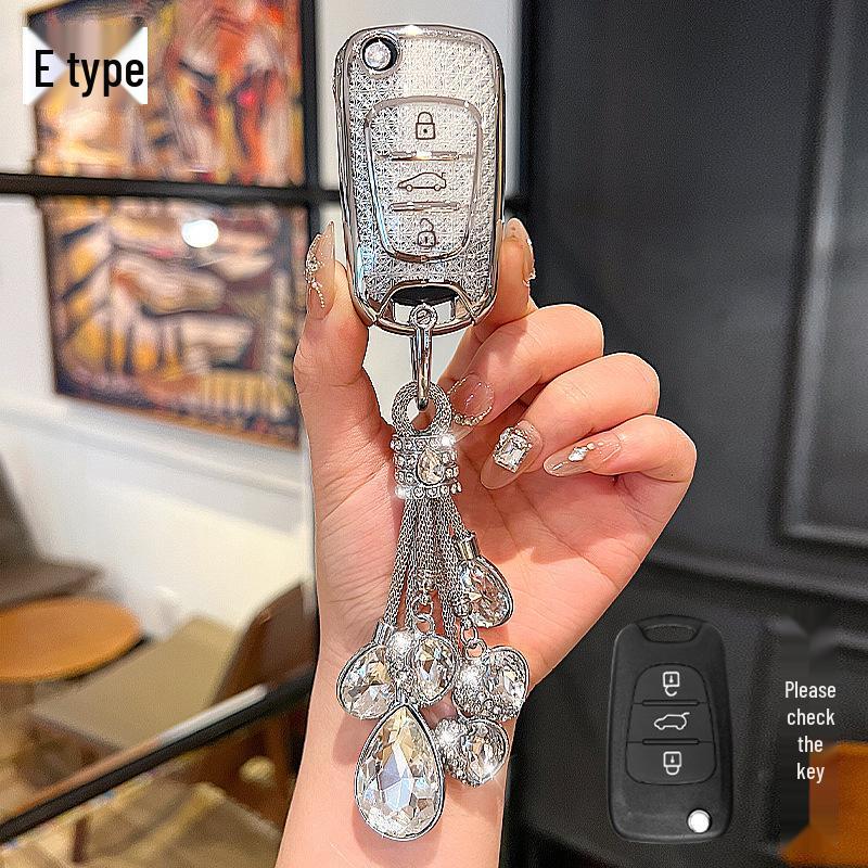Beijing Hyundai Car Key Case for Reina, Sonata, Elantra, ix35, Langdong, Tucson, Yixing