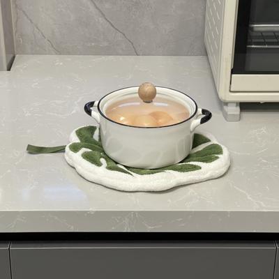 Yousheng Green Leaf Hand Towel Soft Absorbent Alocasia Leaf Towel Monstera Leaf Hand Towel with Hanging Loop for Home Bathroom Kitchen