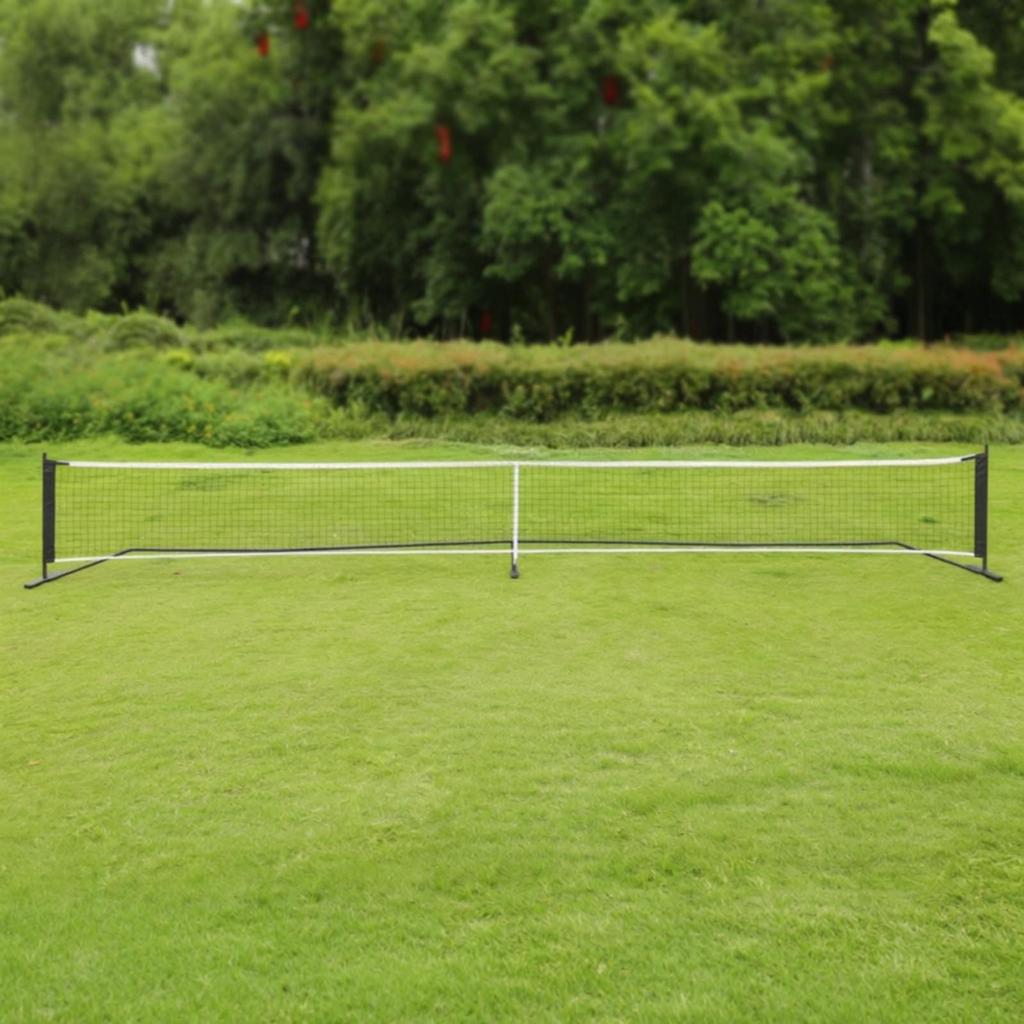 Pickleball Net with Bag Portable Metal for Backyard, Driveway,