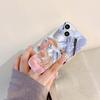 Ins Sweet Bread Love Soft Silicone Phone Case For Iphone X Xr Xsmax 11 12 13 Pro Max Mini 8 7 Plus Stand Holder Cute Cat Cartoon
