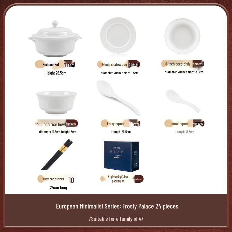 Jingdezhen Ceramic Dinnerware Set