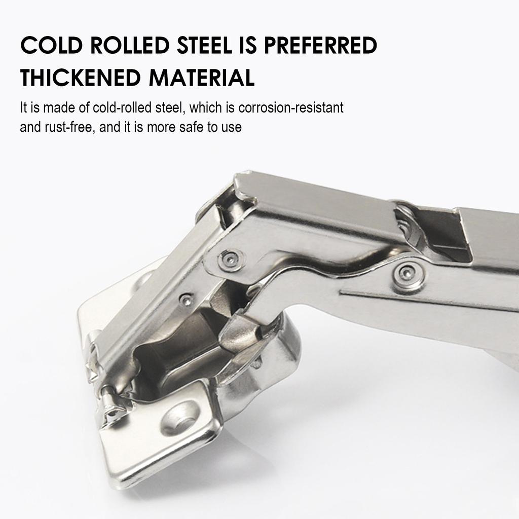 165/180° Buffer Hinge Silent Hydraulic Hinge For Cabinets Wardrobes Furniture Cabinet Door Movable Hinge Hardware Accessory