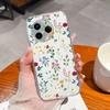 Case For POCO F7 Pro / F7 Ultra Summer Flower Transparent Funda For POCO F 7 Soft Untra Thin Phone Back Cover Shockproof Housing