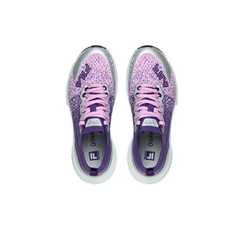 FILA Athletics Cushioning Mesh TPU Low Top Sprint Running Shoes Women sneaker Purple Indigo A12W212212FVI
