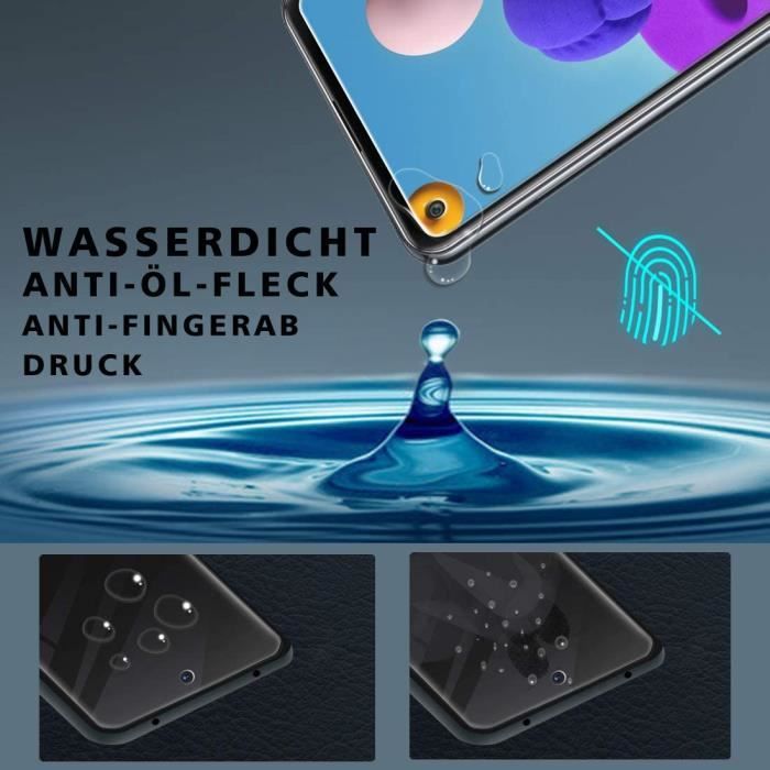 Film Protecteur d'Écran - LittleMonkey - Samsung Galaxy A21S - Verre Trempé - Anti-rayures - Anti-huile