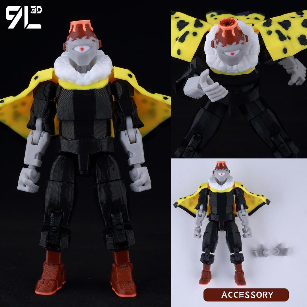 Printed Multi-Joint Action Figure T13 Titan13 Jujutsu Kaisen Sukuna King Of Curses Dummy13 Lucky13 Anime Model Kit Toys