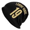 Lamined YYamal Caps Football Soccer Hip Hop Adult Outdoor Skullies Beanies Hats Spring Warm Dualuse Bonnet Hats