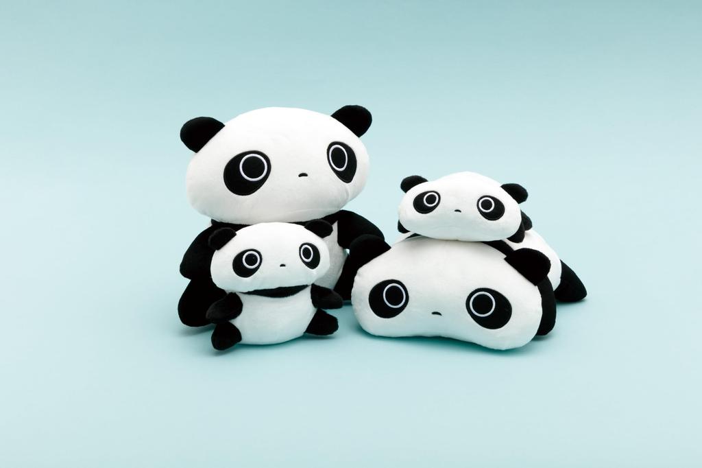 Tarepanda Gyuto Plush Toy Face Down MV29801 San-X