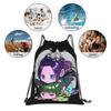 Cartoon Maomao Drawstring Bag Manga YSK Fashion Foldable Sackpack String Bags Men Outdoor Beach Backpack