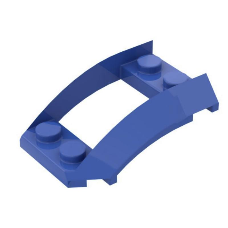 

Non-Toxic Moc 10Pcs 47755 Wedge 4X3 Open With Cutout Building Blocks 4 Studs Bricks Particle Puzzle Educational Toy Children Birthday Gift