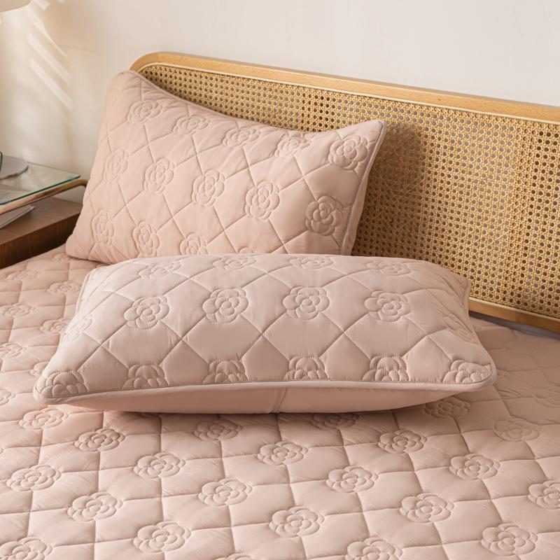 1 Stück wasserdichter Kissenbezug aus Jacquardgewebe, feuchtigkeits- und schweißfest, 48 x 74 cm, für Schlafzimmer, Zuhause, Hotel, Detor