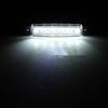 12V Car Side Marker Light Trailer Truck Boat Indicator LED Lamp White Tail Light