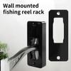 Fishing Reel Wall Mounted Rack Fishing Gear Display Stand Fishing Reel Display Fishing Reel Holder Reel Storage Holder