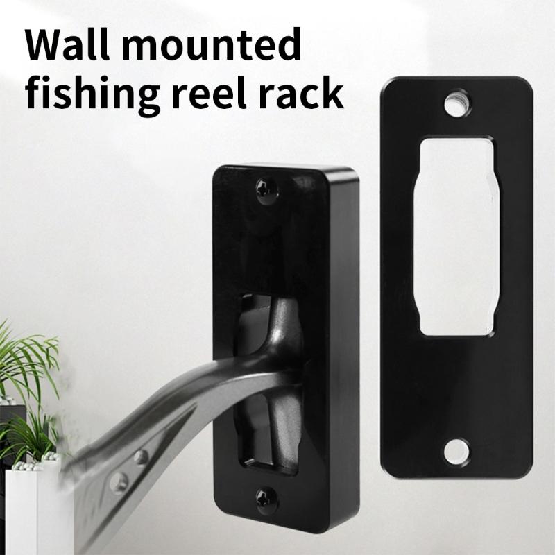 Fishing Reel Wall Mounted Rack Fishing Gear Display Stand Fishing Reel Display Fishing Reel Holder Reel Storage Holder