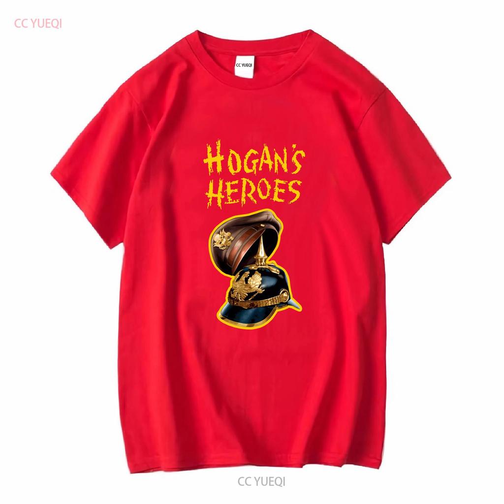 New Hogans Heroes 1965 Logo T Shirt S 3xl Long Sleeves Vintage Washed Soft Fashion Top For Everyday Wear Breathable