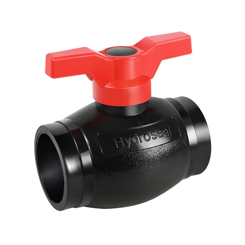 Large Flow PE Pipe Valve: Heat Fusion Ball Valve for Tap Water (20, 25, 32mm)