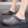 Summer Mens Clogs Garden Shoes Slip On Sandals Beach Slippers for Men Plus Size