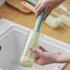 Brosse de nettoyage pour tasses, manche long, petites brosses, machine à briser les murs, artefact spécial de nettoyage de tasses, brosses de nettoyage pour bouteilles