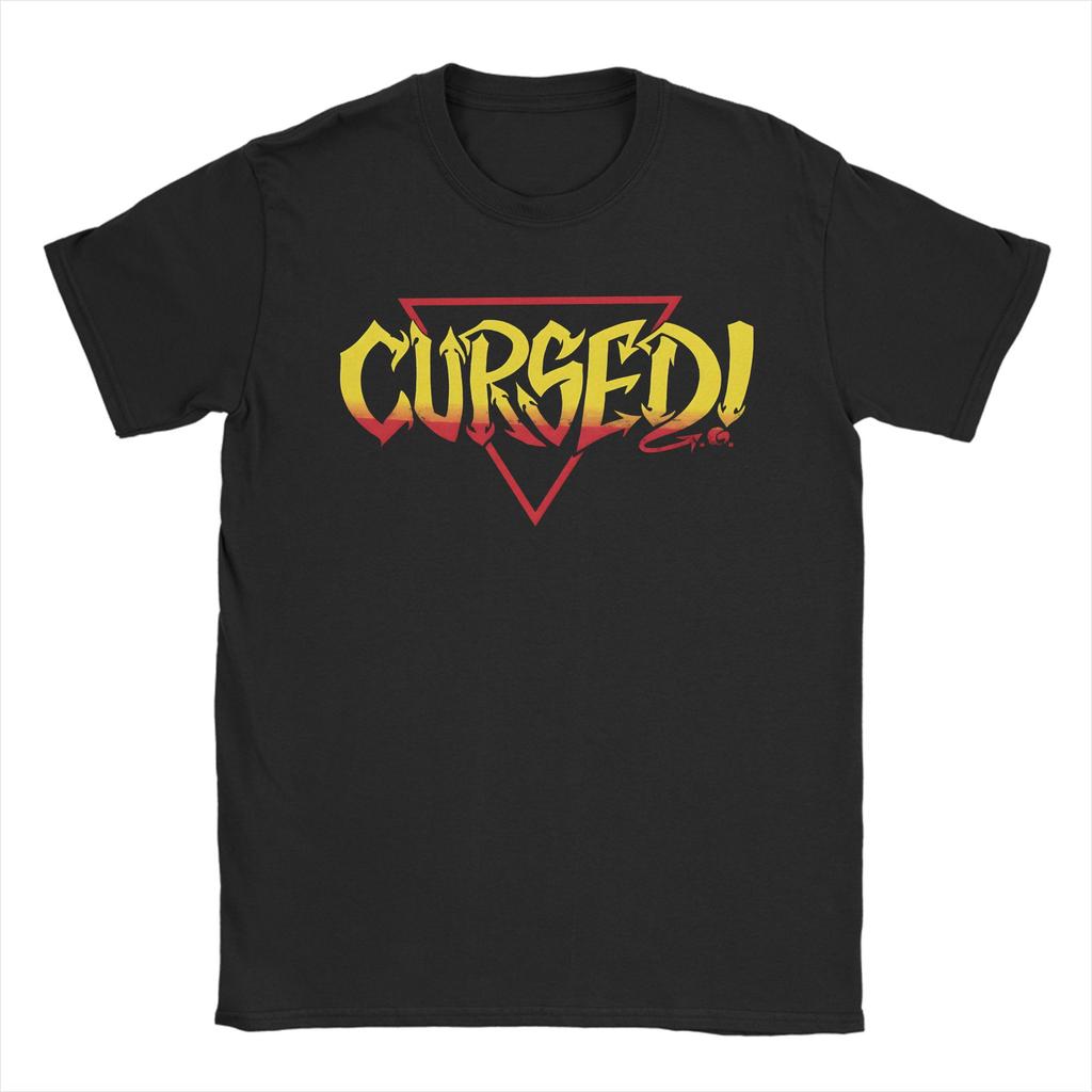 Danhausen Cursed Funny Wrestling Men T Shirts Tee Shirt Short Sleeve Round Neck TShirts 100 Cotton Birthday Present Tops