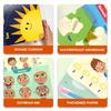 DIY Montessori Busy Book for Toddlers Quiet Book for Kids with 6 Themes Animal Preschool Learning Activities Educational Toys