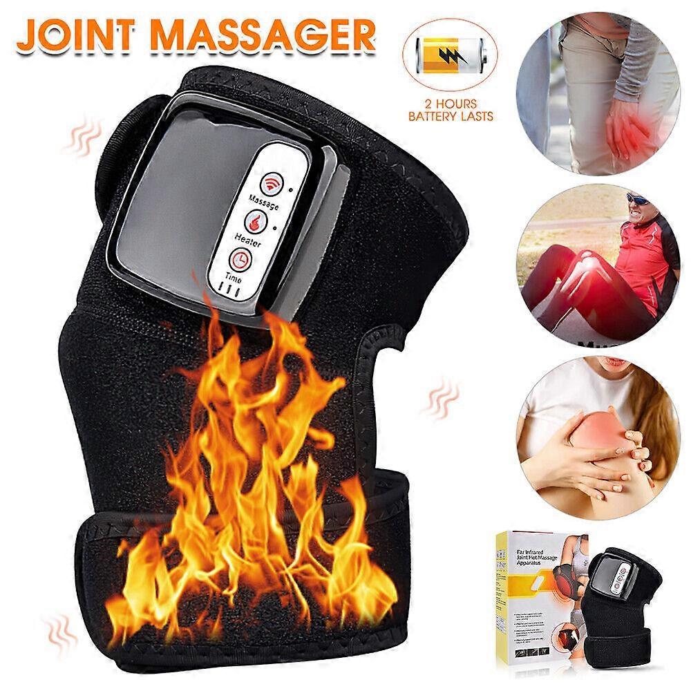 Kniegelenk-Massagegerät Wärme Physiotherapie Therapie Schmerzlinderung Vibrationsmaschine