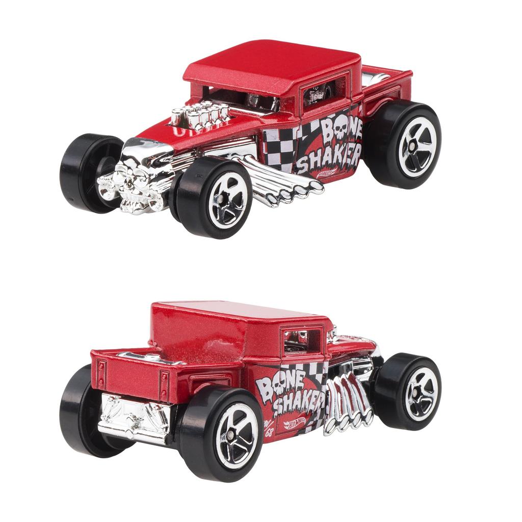 Hot Wheels Mattel 80th Anniversary 5 Pack Vehicle Toy Mini Car for Ages 3 and Up Red JGK08