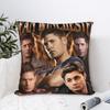 Dean Winchester Supernatural Pillowcase Printed Cushion Cover Decoration  Pillow Case Cover Seater Dropshipping 45*45cm