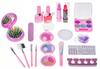 Large Set of Cosmetics for Nail Makeup for Girls in a Case