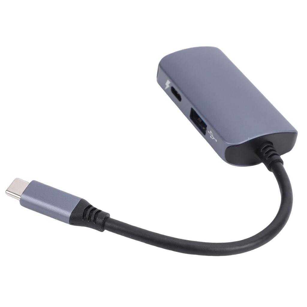 USB C zu AR Brillen Adapter Passend für Brillen und Play Adapter mit 4K 60Hz Videoausgabe PD65W Laden