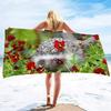 Uroczy Jeż Ręcznik Plażowy Dzikie Zwierzęta Nadruk Ręcznik Kąpielowy Dla Dorosłych Dzieci Okrycie Bikini Osłona Przeciwsłoneczna Koc Ręczniki Sportowe Basenowe
