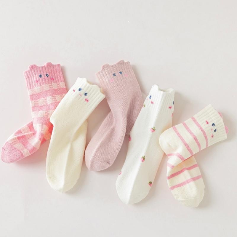 Baby Mädchen Socken Frühling Herbst Süß Cartoon Dick Frottee Säugling Neugeborenen Socken Für Mädchen Mode Atmungsaktiver Stil 1-12 Jahre