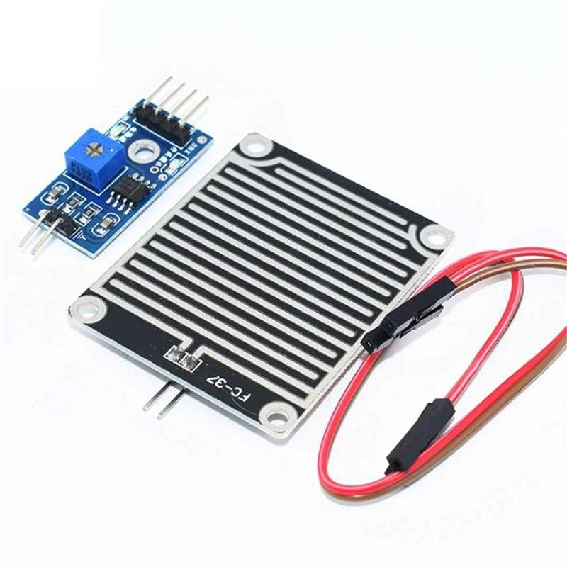 Buy 3.3-5V Snow Rain Raindrops Sensitive Detection Sensor Module ...