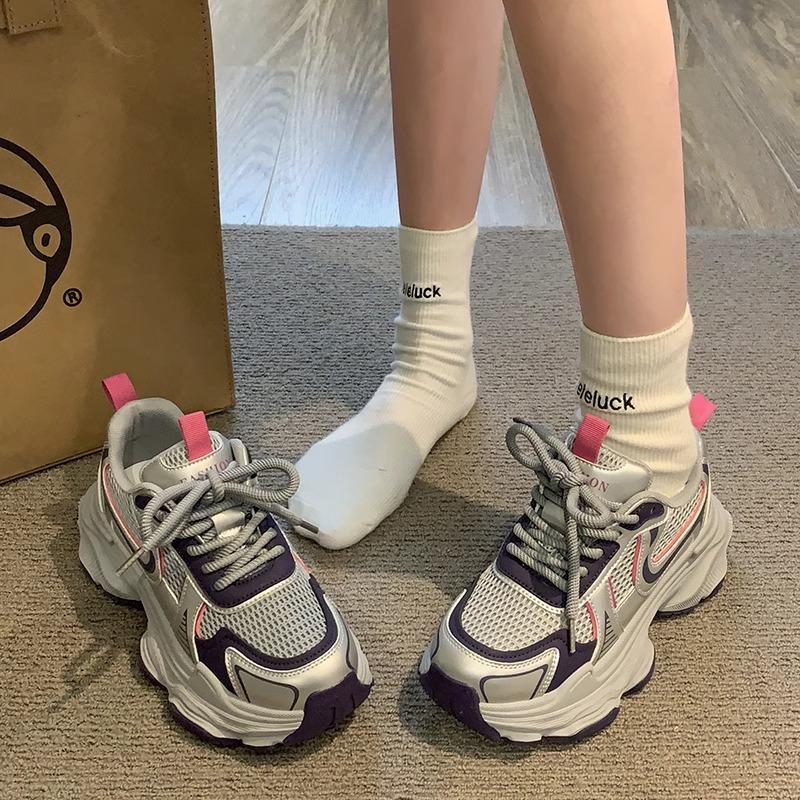 

МОДНАЯ ОБУВЬ, мужские дышащие спортивные кроссовки, спортивные кроссовки для бега, уличные женские теннисные кроссовки для тренажерного зала 35 фиолетовый