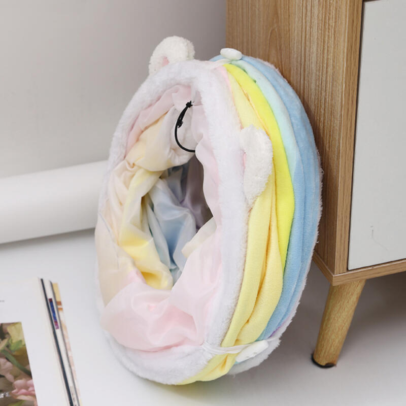 Cat Meow Rainbow Rustling Cat Tunnel Cave