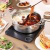 Ouloti 304 Stainless Steel Divided Hotpot