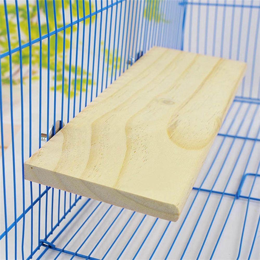 Toys Hamster Cage Cockatiel Bird Perches Platform Pet Supplies Parrot Rack Wood Stand Platform