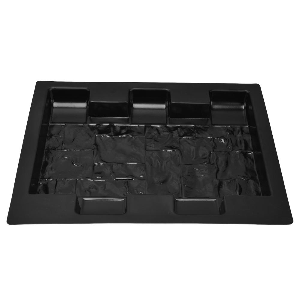 Cast Artificial Rock Stepping Stone Mold 3D Texture Stone Veneer Mold Yard Lawn
