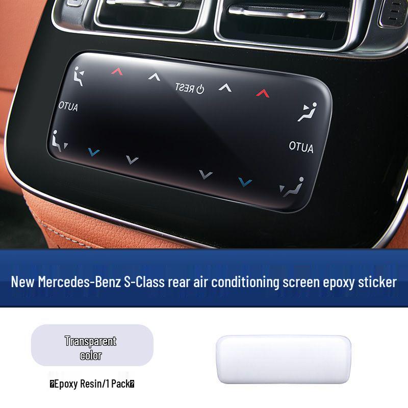Mercedes-Benz S-Class Window Lift Panel Sticker for S400/S450 Interior
