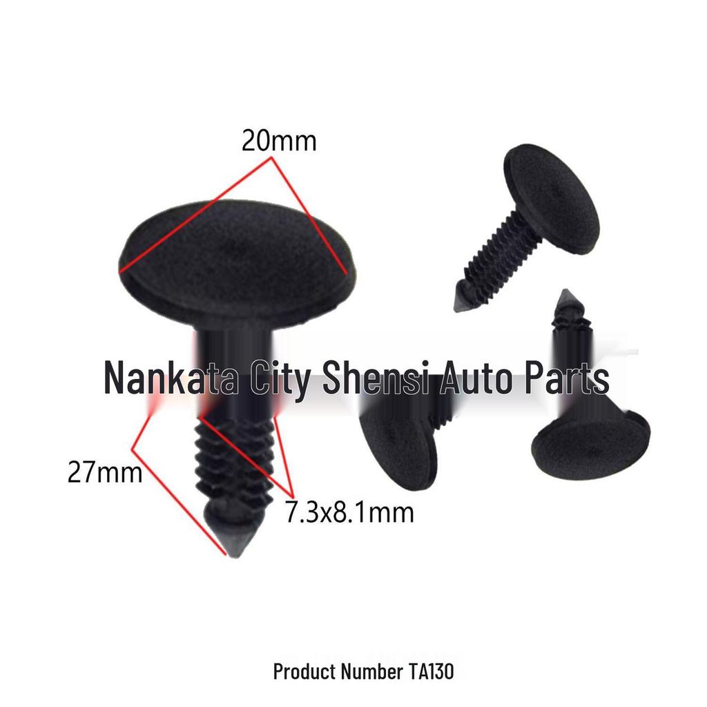 Universal Car Roof Trim Panel Rivet Clips - Heat Insulation & Lining Fixing Buckles