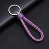 Handmade Leather Rope Keychain Car Key Chain Bag Pendant Accessories