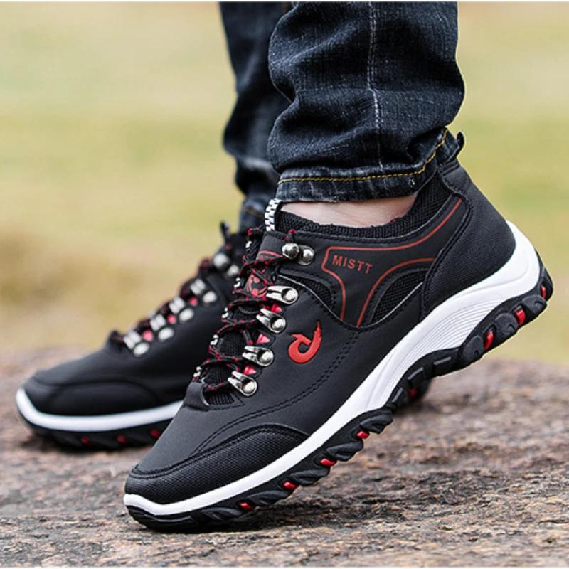 Casual Sports Shoes for Men Non-Slip Outdoor Men's Shoes Spring Hard-wearing Walking Shoes New Comfortable Travel Male Sneakers