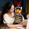 Adorable Bee Plush Toy Soft And Funny Dog Stuffed Animal Perfect Gift 45cm