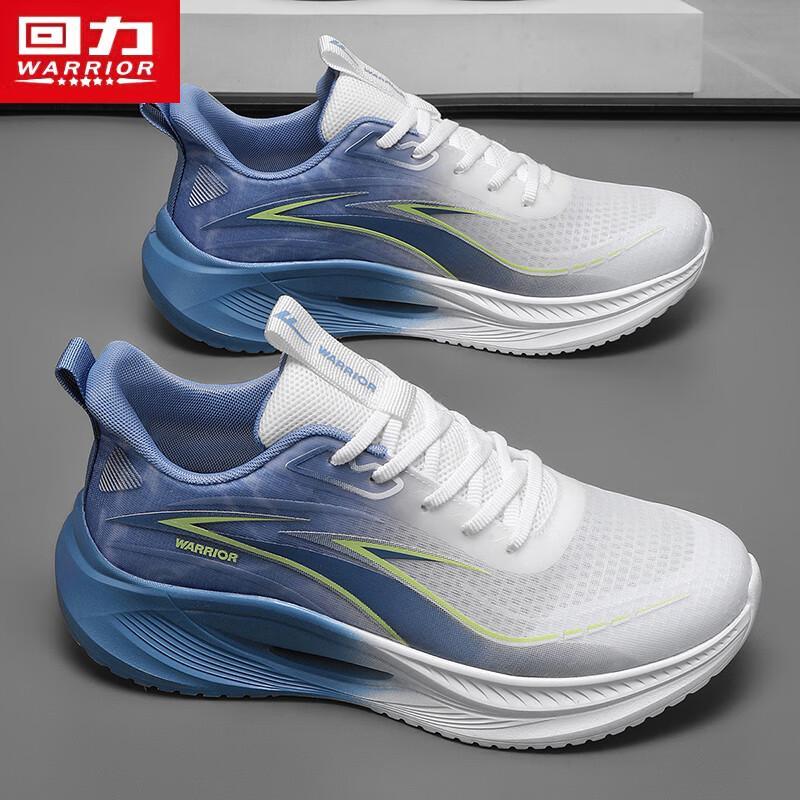 Warrior Men's Breathable Mesh Lace-Up Casual Sports Shoes