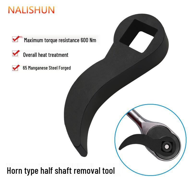 Labor-saving Adjustable Crowbar Adapter for Shaft Disassembly