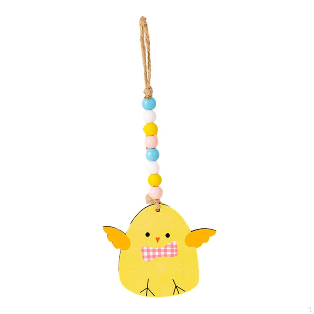 Handmade Wooden Easter Decor Set for Home and Garden